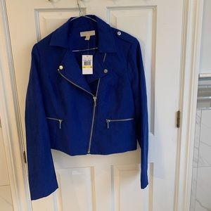 Suede MICHAEL Michael Kors Moto Jacket
